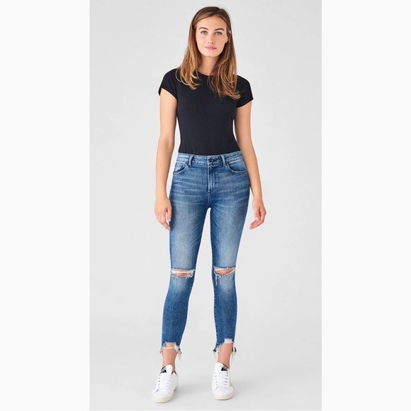 DL1961 Denim - DL1961 Farrow High-Rise Skinny Jeans